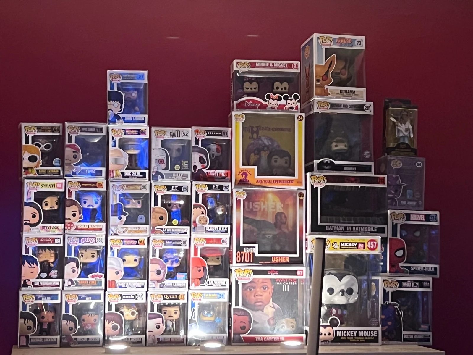 Collection Figurines Pop – Vente à l’unité ou en lot – Prix selon cote (Fixe)